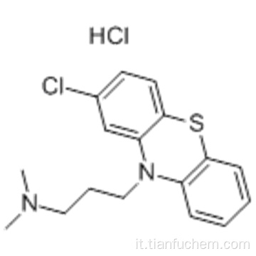 Clorpromazina cloridrato CAS 69-09-0